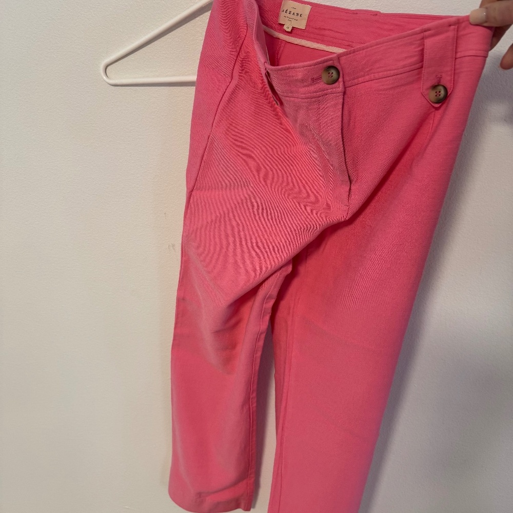 Sezane Pink Trousers